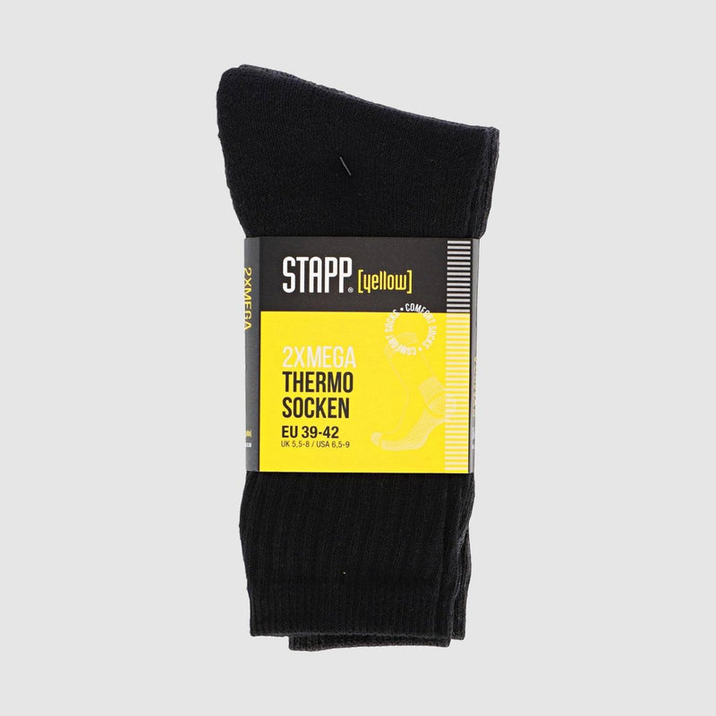 2er Pack STAPP Mega Thermo-Socken Baumwoll-Strümpfe - mydeel