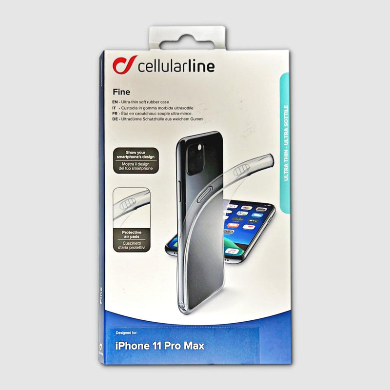Cellularline "Fine" ultradünne Schutzhülle für iPhone 11 Pro Max - mydeel
