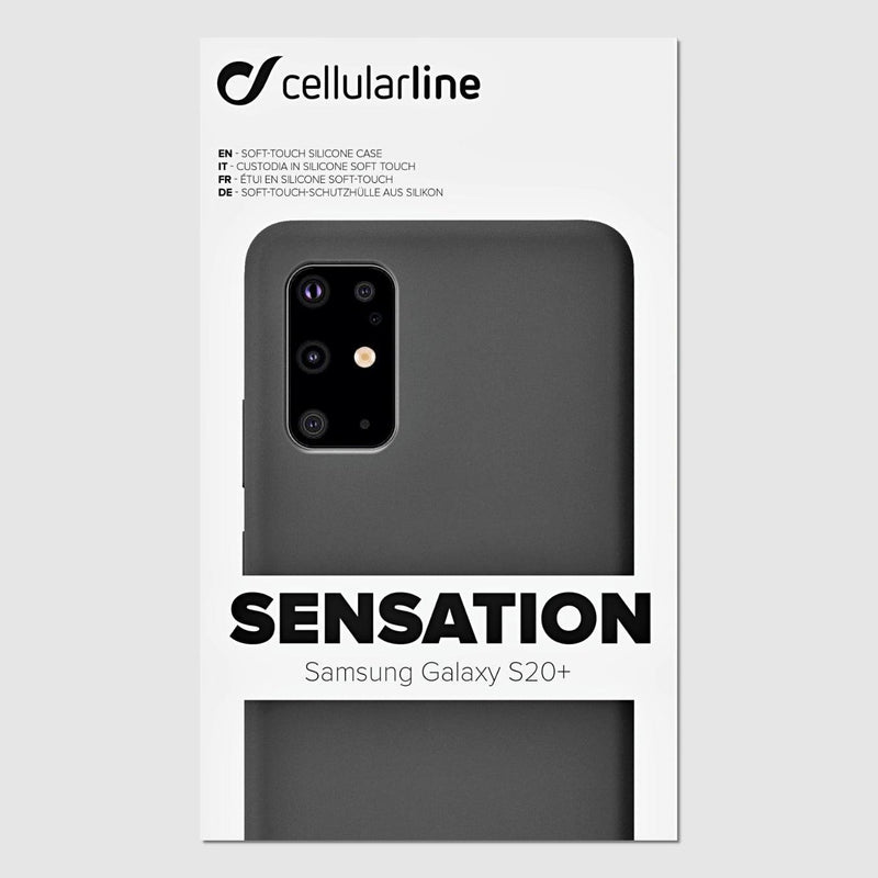 cellularline Sensation Backcover Samsung Galaxy S20 Plus Schwarz - mydeel