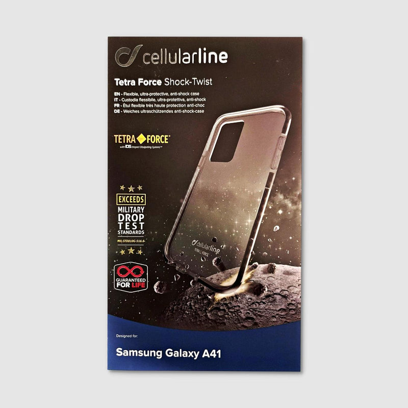 Cellularline TETRA FORCE A41 Handy-Schutzhülle 15,5 cm (6.1" ) Cover Schwarz - Transparent - mydeel